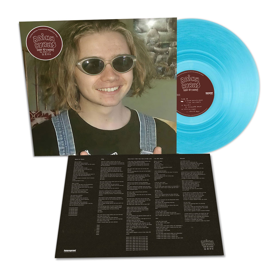 Rainn Byrns - New In Town : Translucent Turquoise Vinyl