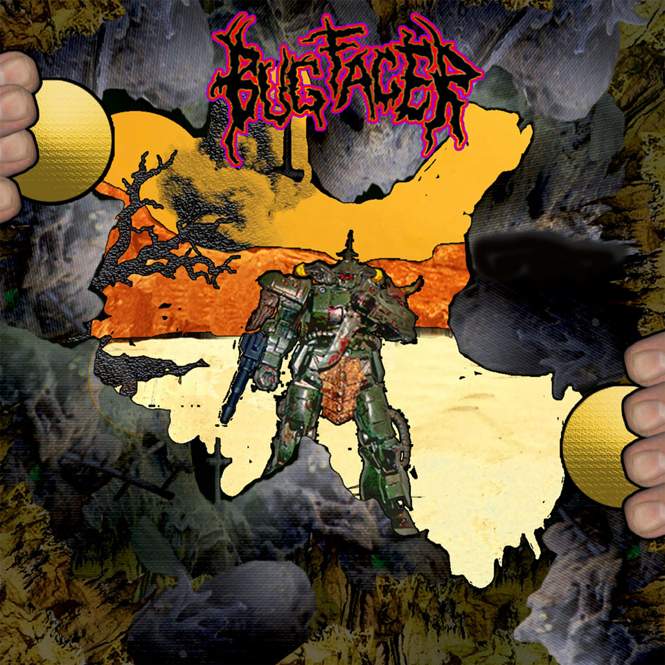 Bug Facer / Nuclear Bounty Hunter - artwork